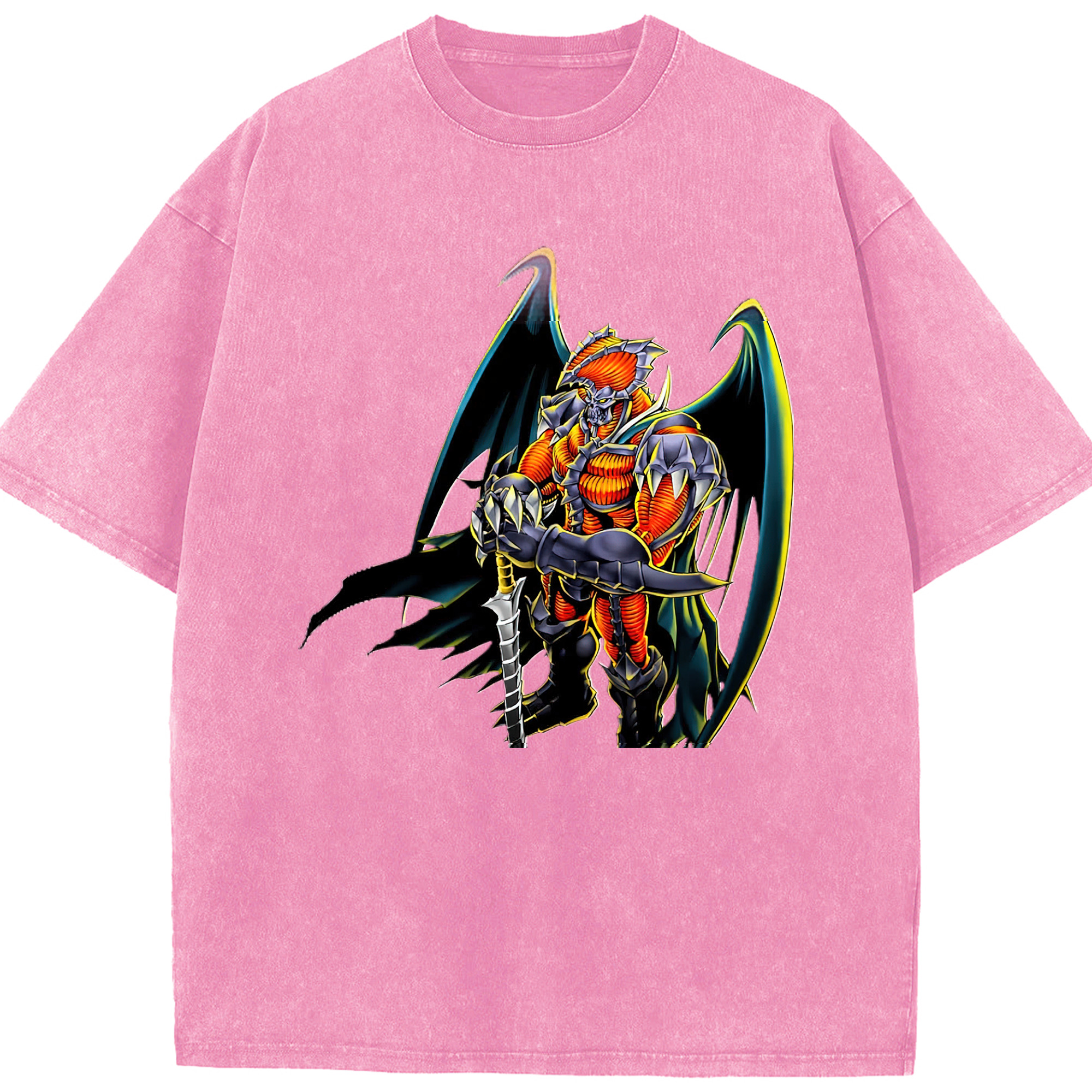 （画像用） 遊☆戯☆王 Yu-Gi-Oh! 綿100% ヴィンテージ風 半袖Tシャツ（フロントプリント）